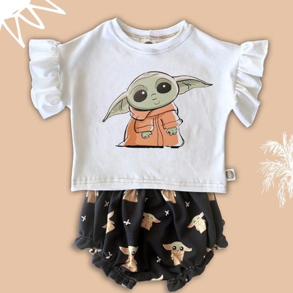 etsy Other - Baby Yoda two piece